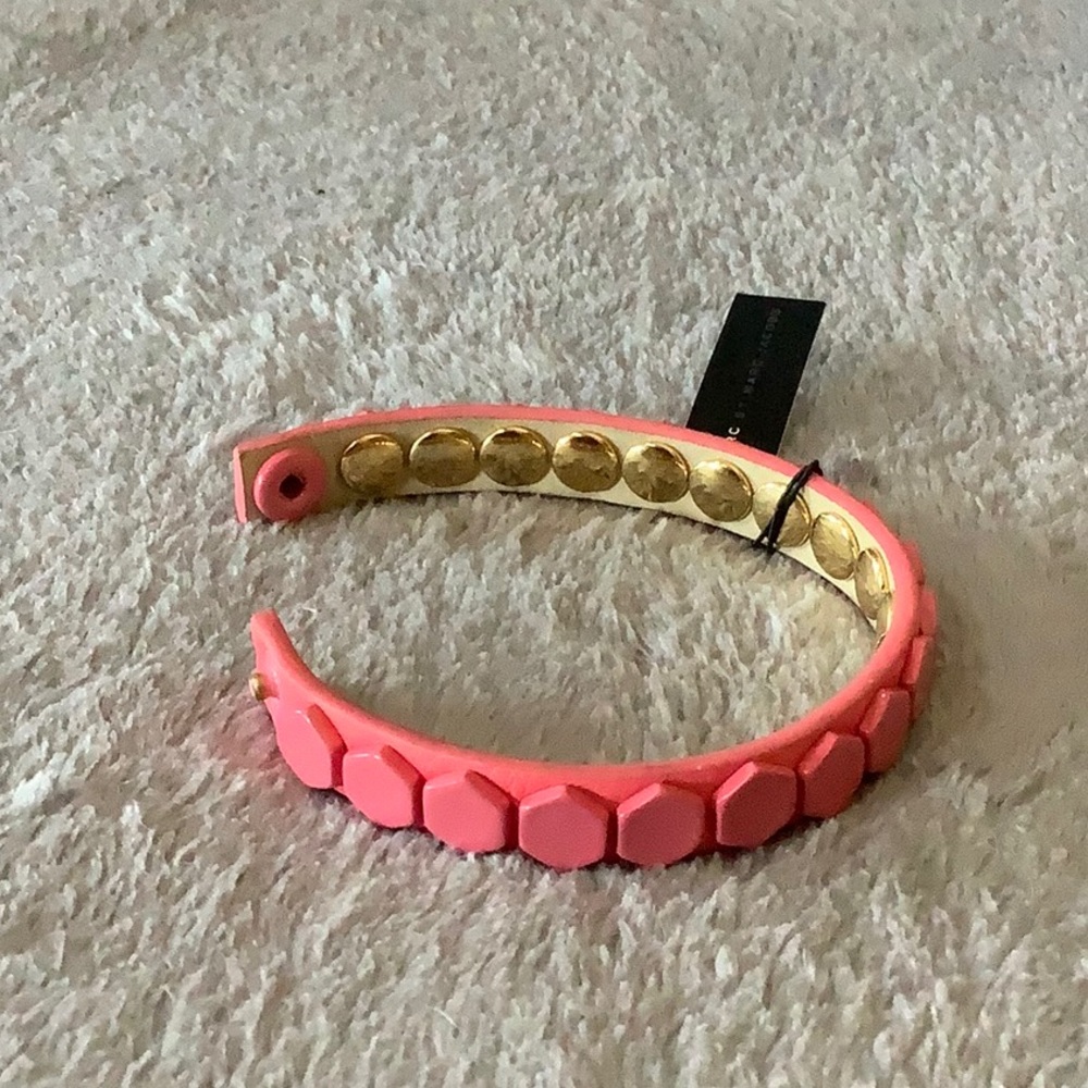 NWT Marc by Marc Jacobs bright coral bracelet - Picture 9 of 9